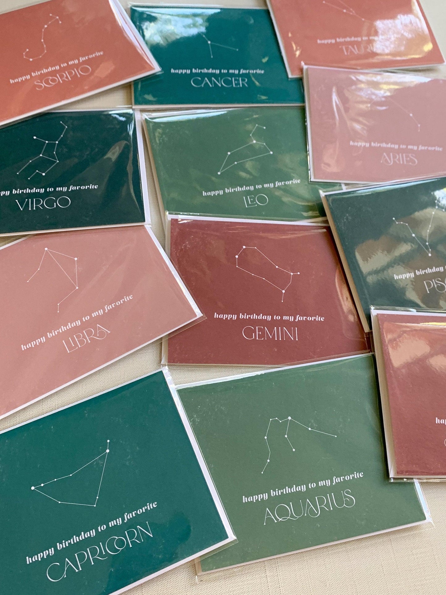 Happy Birthday to My Favorite Scorpio-Cards-Zodiac-Card-Astrology-Card-Plum Grove Design