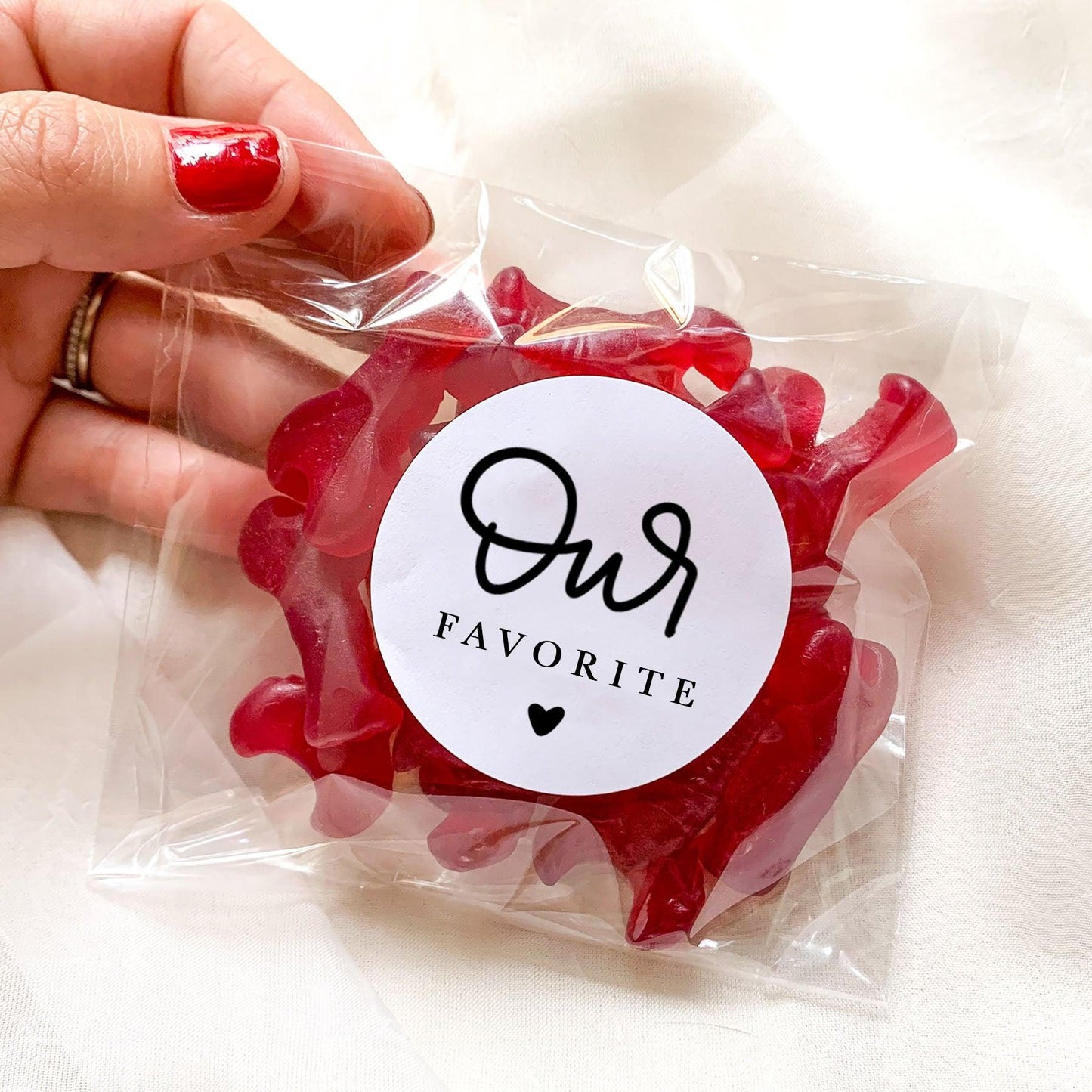Our Favorite Stickers - Pack of 20-Stickers-Personalized Stickers-Customized Party Labels-Plum Grove Design