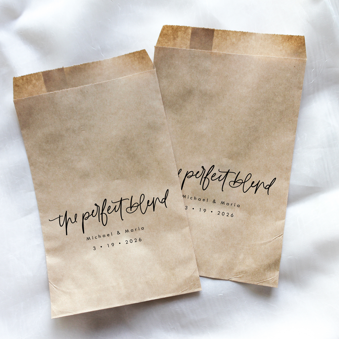 The Perfect Blend Favor Bags