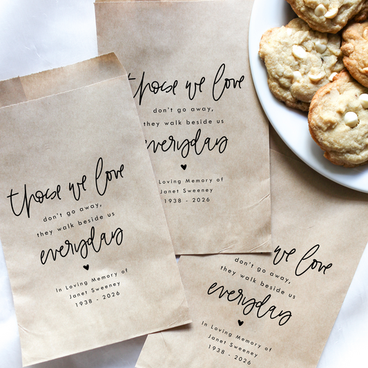 Memorial Favor Bags
