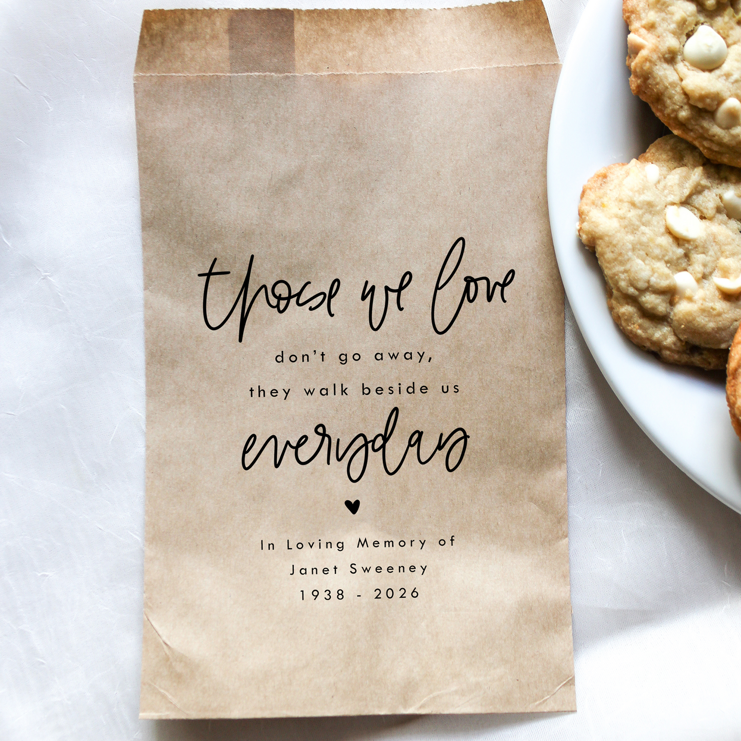 Memorial Favor Bags