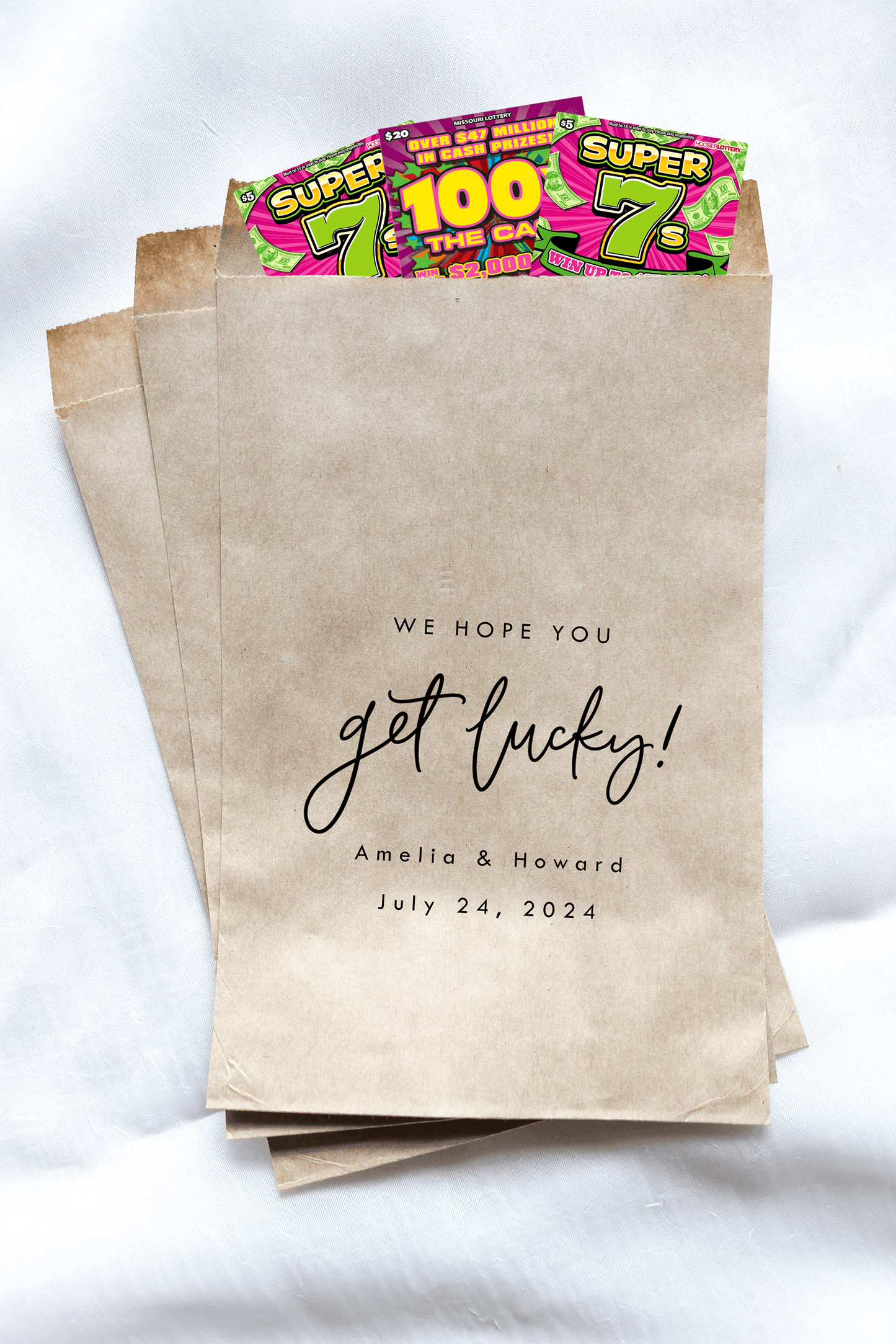 Get Lucky! Favor Bags - Plum Grove Design