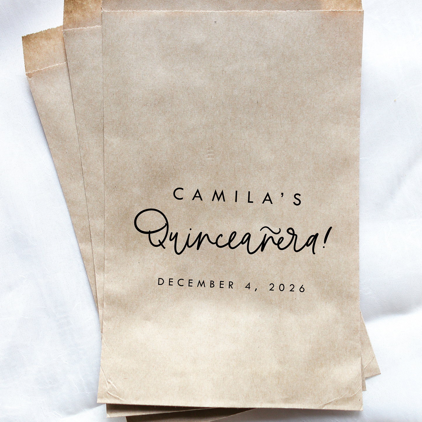 Quinceañera Favor Bags