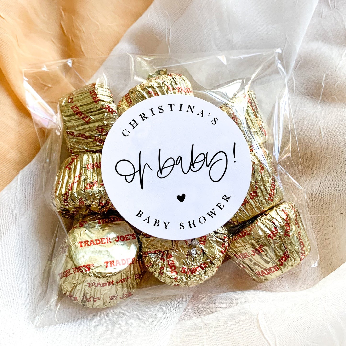 Oh Baby! Personalized Stickers - Pack of 20