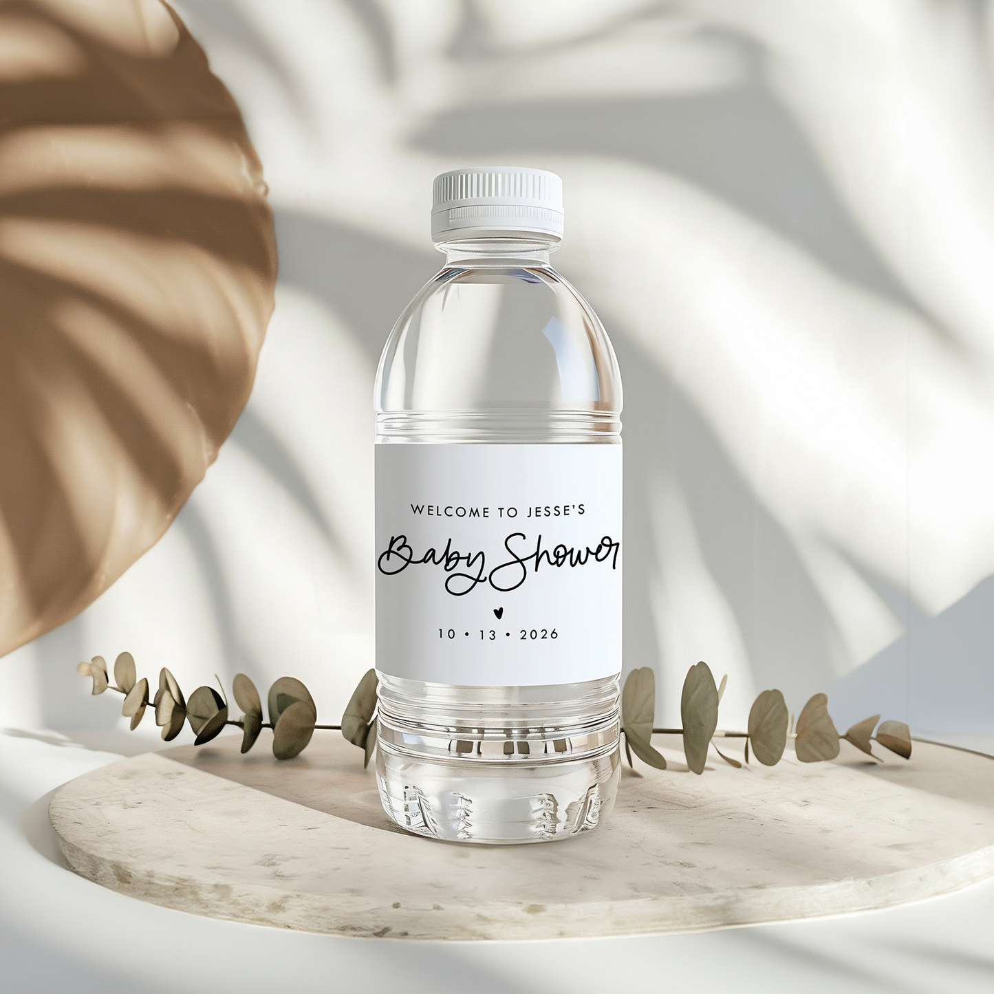Baby Shower Water Bottle Labels