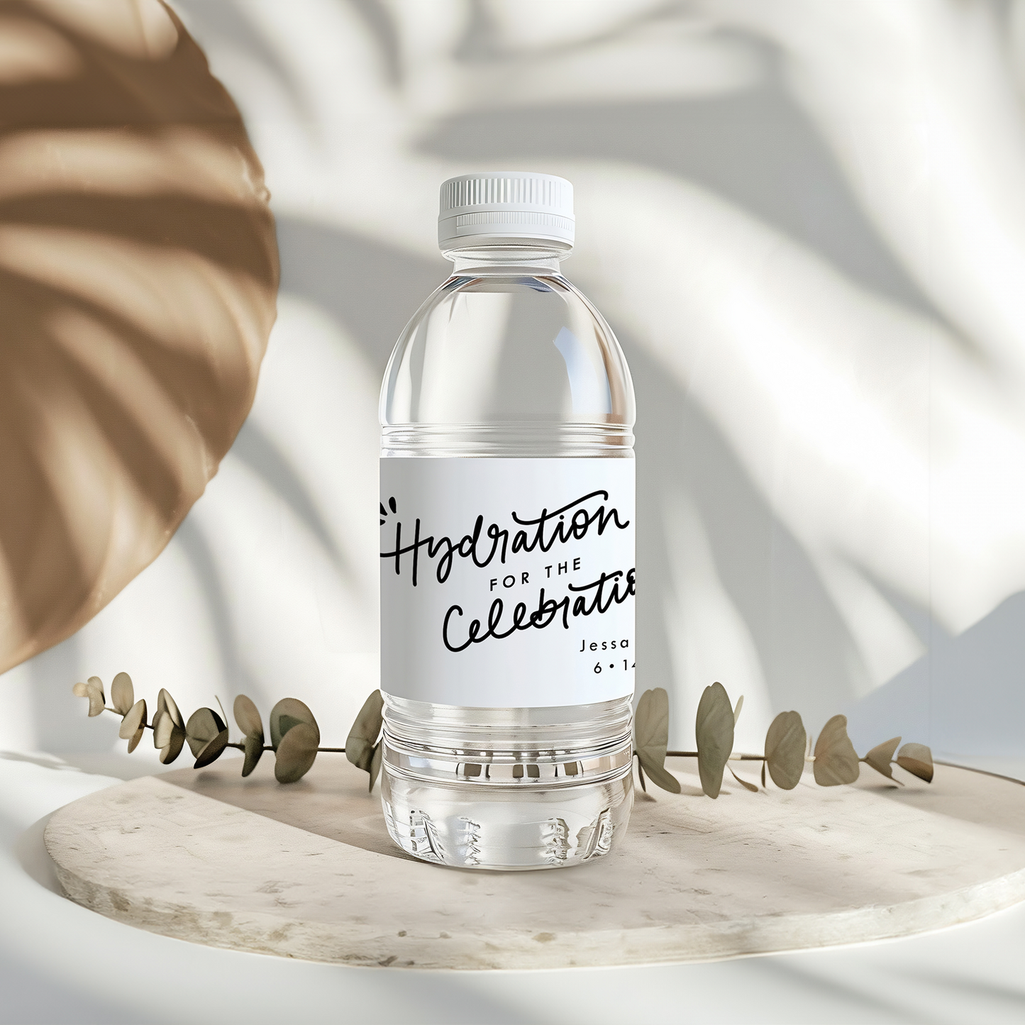 Hydration for the Celebration Water Bottle Labels