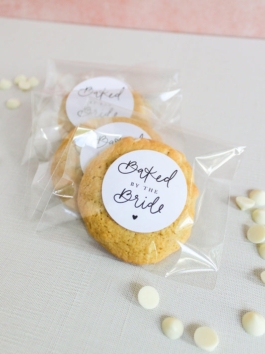 Baked by the Bride Wedding Stickers - Pack of 20 - Plum Grove Design