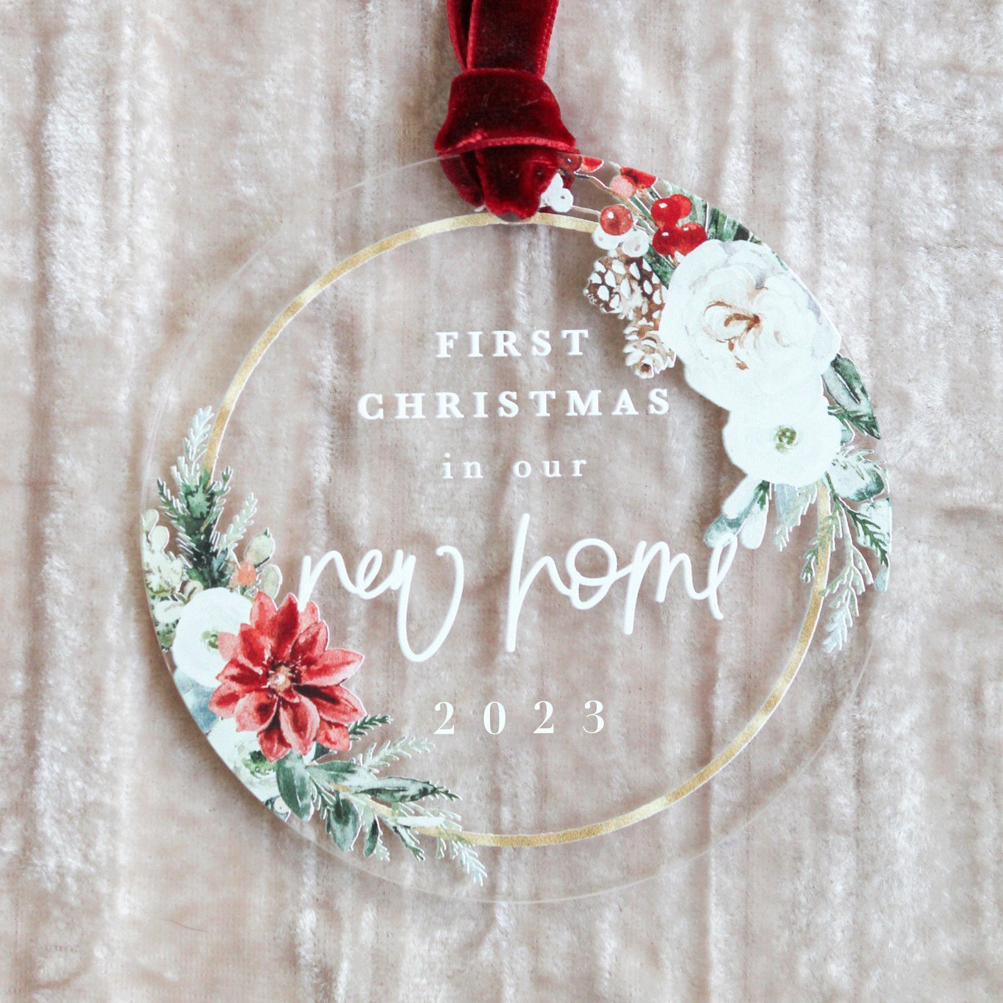 First Christmas in our New Home 2023 Ornament - Plum Grove Design